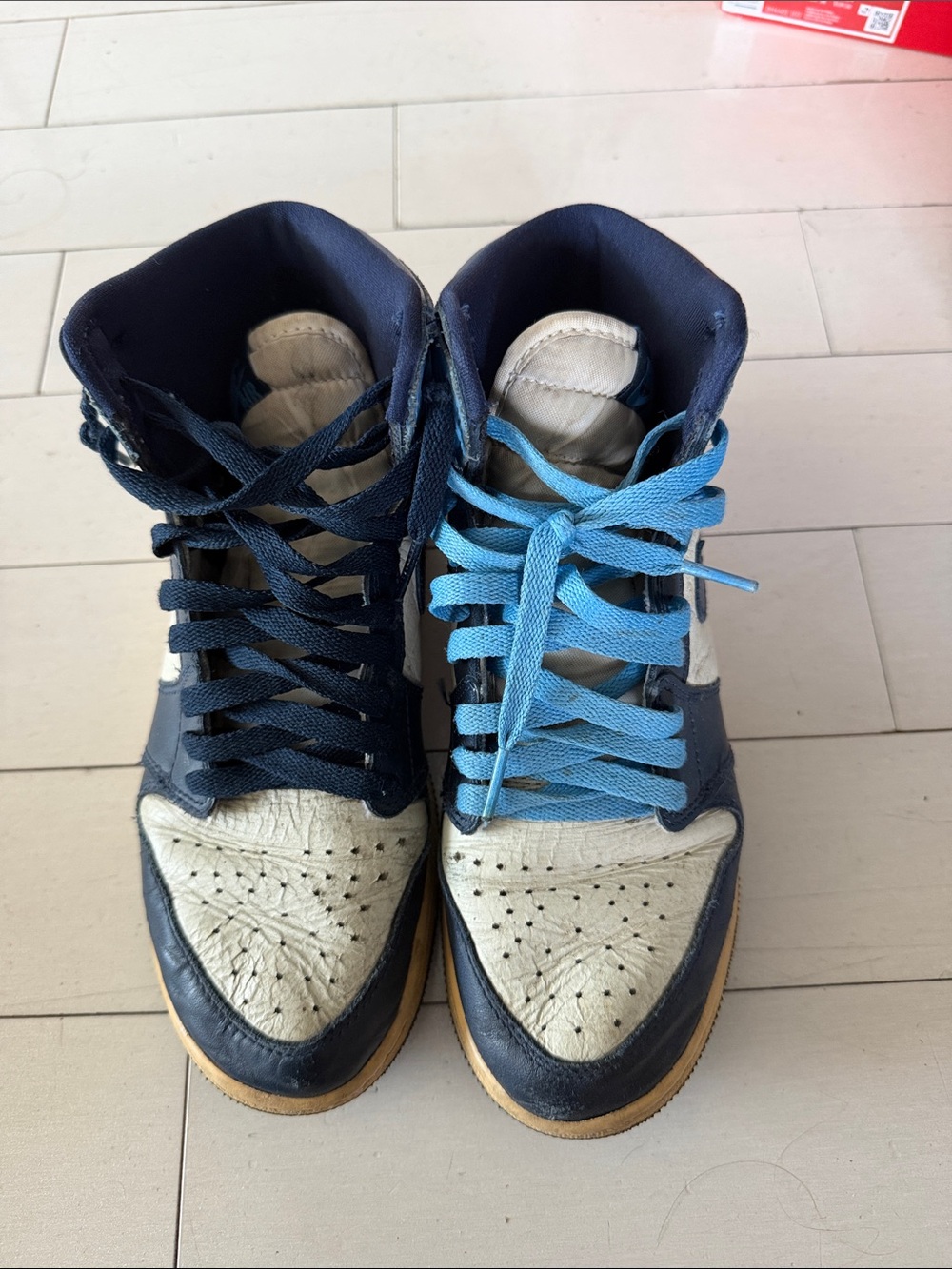 Nike Air Jordan 1 Retro High Obsidian UNC Blue-